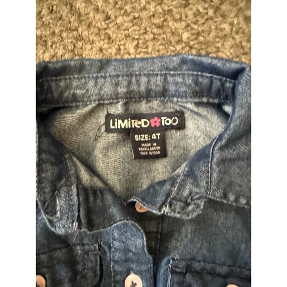 Set of two Sleeveless Pink Polka Dot Dresses - 4T - Picture 3 of 5